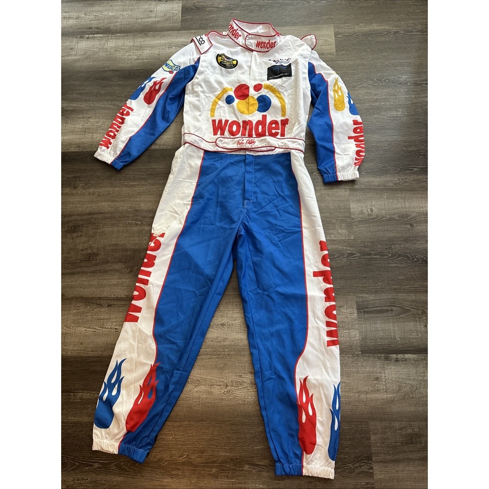 Ricky Bobby Nascar Jumpsuit Wonder Bread Talladega Nights Costume Mens Large